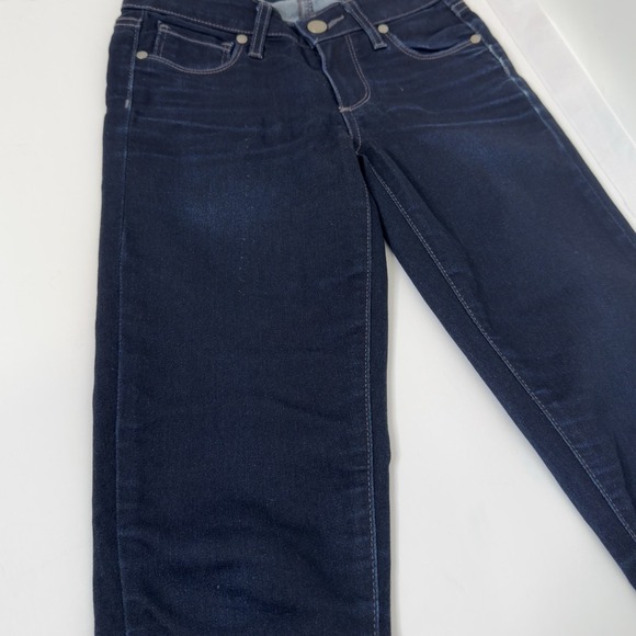 Paige Skinny‎ Jeans  Dark Blue Wash Verdugo Stretchy - Picture 9 of 14